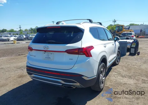 2021 Hyundai Santa Fe Sel из США, поврежденный, VIN 5NMS6DAJ2MH367655